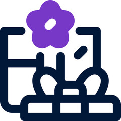 gift duotone icon. Sleek and modern vector icon for websites, mobile apps, marketing materials, and corporate design. Fully scalable and ready to use.