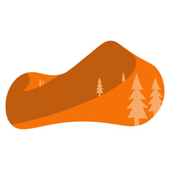 Sunset Montain Element