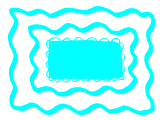 blue background with frame