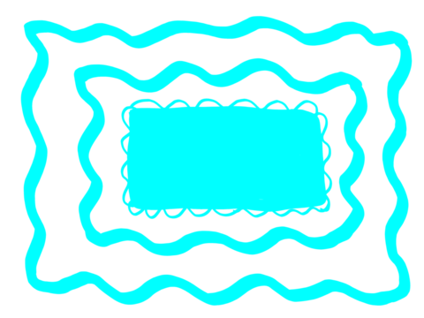 blue background with frame