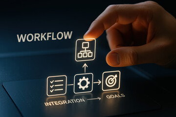 Workflow and integration boost goal process management through strategic planning enhancing productivity and success