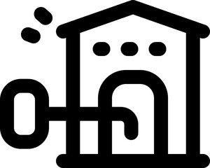 ownership line icon. Clean and minimalist vector icon for websites, mobile apps, presentations, and logos. Fully scalable and customizable for any project.