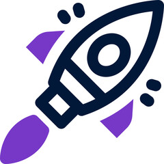 startup duotone icon. Sleek and modern vector icon for websites, mobile apps, marketing materials, and corporate design. Fully scalable and ready to use.