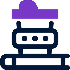 coffee duotone icon. Sleek and modern vector icon for websites, mobile apps, marketing materials, and corporate design. Fully scalable and ready to use.