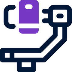 stabilizer duotone icon. Sleek and modern vector icon for websites, mobile apps, marketing materials, and corporate design. Fully scalable and ready to use.