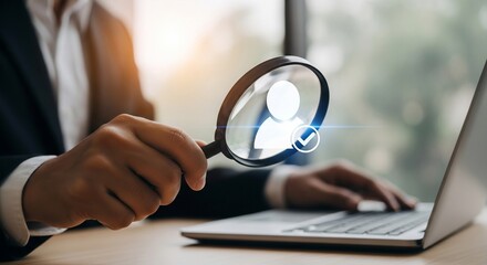 Find top talent now with our innovative recruitment process and check mark icon for qualified candidates