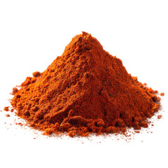 Ground paprika powder isolated [Transparent Background PNG].