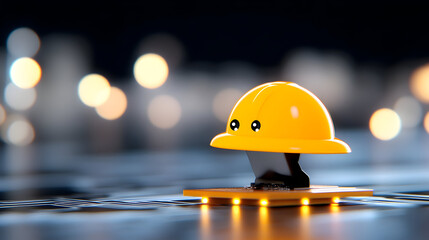 Repairman computer Installation CPU on socket of the motherboard. Computer technology and hardware maintenance or repair