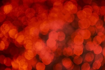 blurry red light of decoration light background and texture 