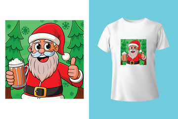 nurse christmas t shirt design.