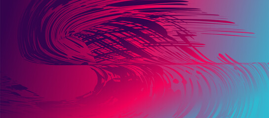 Modern vibrant brush stroke abstract art background perfect for creative projects, digital designs, and contemporary posters.