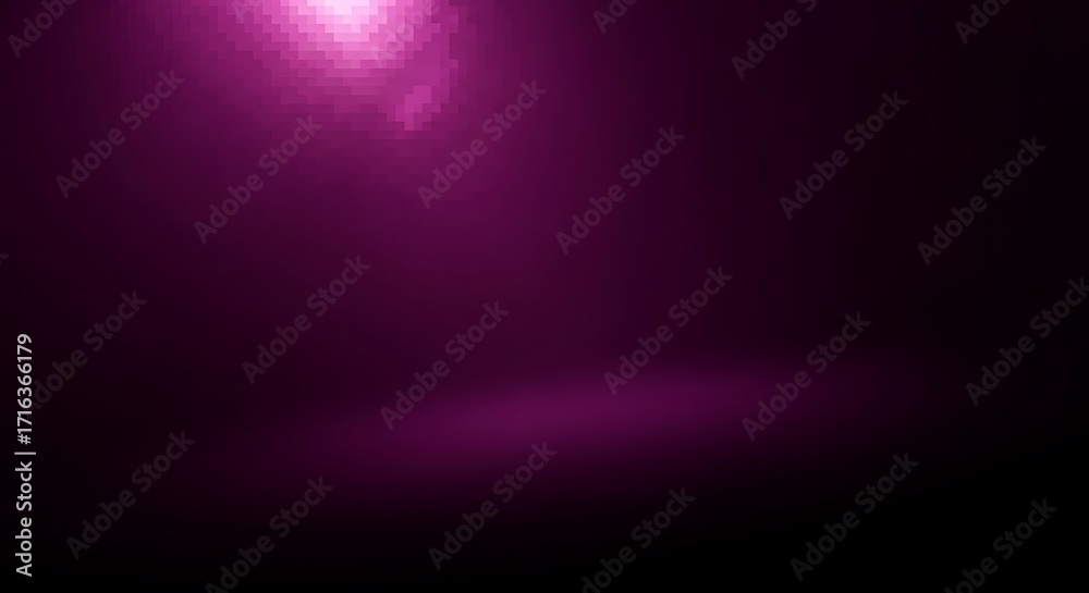 Canvas Prints abstract pink purple light effect with pixelated glow and dark background image photo