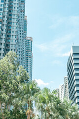 skyscrapers in hong kong