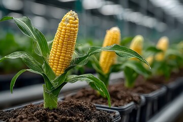 Ripe Corn Plant
