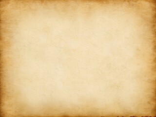 Fototapeta premium Aged parchment paper with faded edges and subtle texture