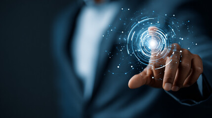 Fototapeta premium The future of customer engagement lies in intelligent automation.