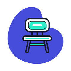 the image displays the a Stool Icon .