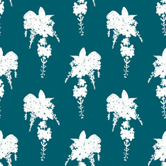 set of golden dewdrop pattern
