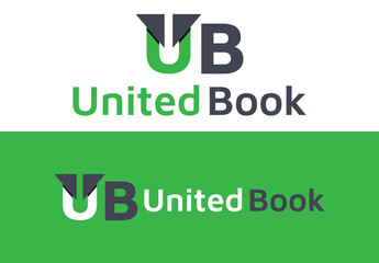 UI Letter logo | ui letter logo | ui letter | ui letterland | ui college logo | letter u logo design | a university logo, letter u logo design illustrator | blue letter logo | Book letter logo