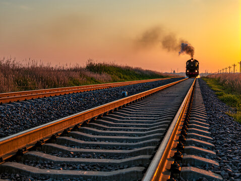 railway in the countryside