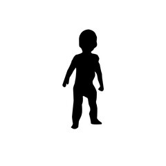 Baby silhouette