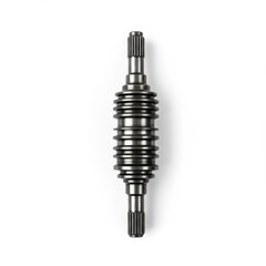 Automatic transmission shaft component in metallic finish  