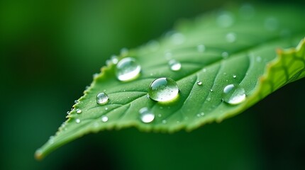 dew on leaf