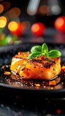 fried fish with vegetables