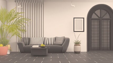 Modern interior design