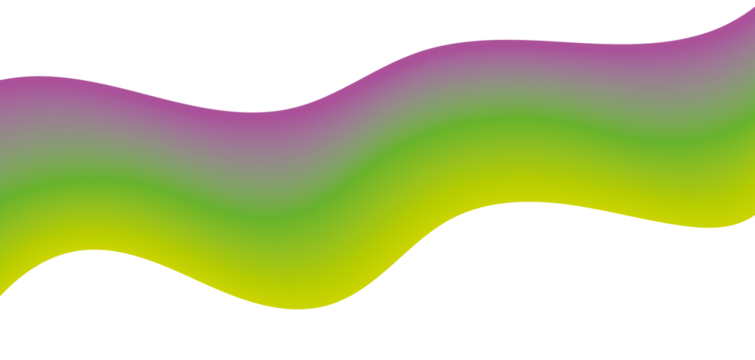 Colorful abstract wave in neon green and purple gradient for modern design - Powered by Adobe