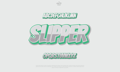 Graffiti Text Font Decorative Street Art Typography Vector