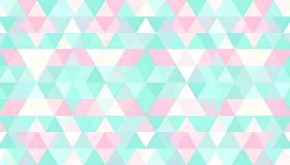 Pastel triangle pattern background