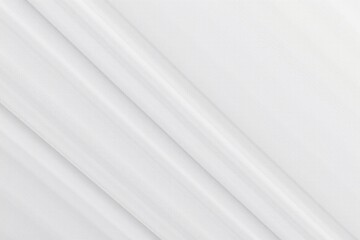 Obraz premium Closeup Elegant White Folded Fabric
