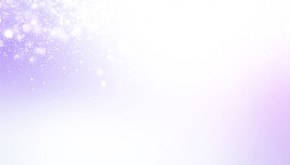 Ethereal gradient from lavender to pale silver, with fine sparkling dust dispersed