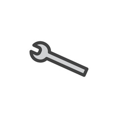 Wrench Icon A Simple Illustration for Repair, Maintenance, and Tools