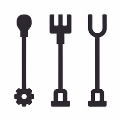 Naklejka premium set of tools