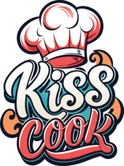 Trendy Cooking T-Shirt – Typography Quotes with Chef Hat, Spatula, and Kitchen Art for Foodies