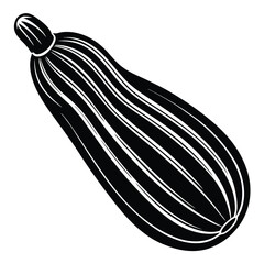 zucchini icon on white background