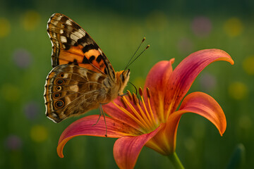 butterfly on flower