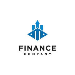Financial growth logo design vector, icon, symbol. Suitable for your design need, logo, illustration, animation, etc.
