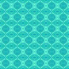 Fototapeta premium Seamless fabric pattern, beautiful on a blue background.