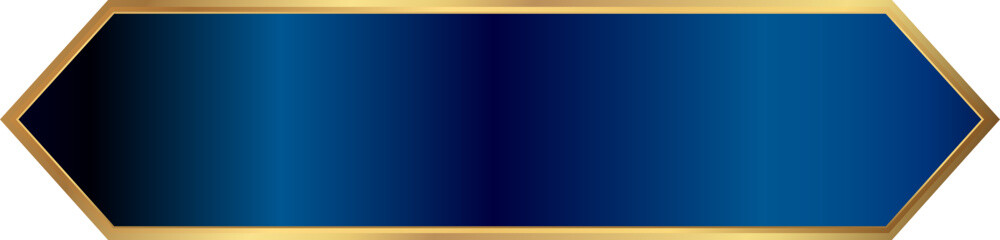 Fototapeta premium Minimal Blue Ribbon for Premium Branding and Packaging Design