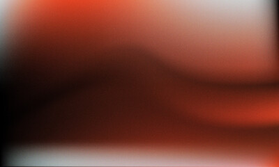 Abstract gradient blend of red orange and black with subtle grain texture
