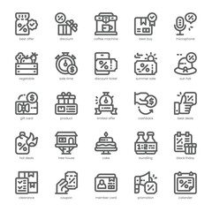 Best Deals Icon pack for your website, mobile, presentation, and logo design. Best Deals Icon outline design. Vector graphics illustration and editable stroke.