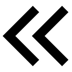 Obraz premium the image displays the Angles Left icon .