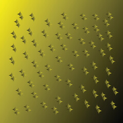 golden stars on black golden background