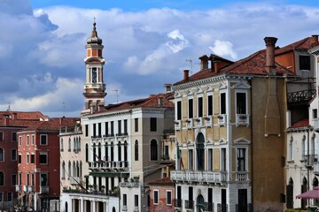 Old town in the Cannaregio district of Venice, Italy