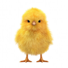 Obraz premium cute yellow easter chick