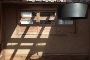 interior of an old house