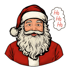 santa claus cartoon